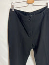 FESTA. Pantalón negro costura. T 48