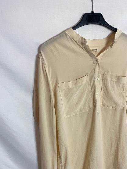 LEVIS. Camisa crema. T.S
