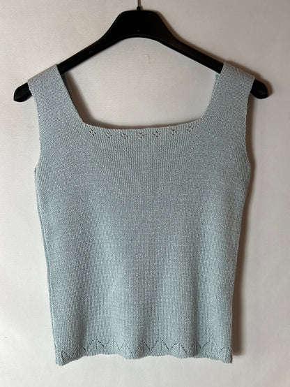 OTHERS. Light blue thread top. S XS