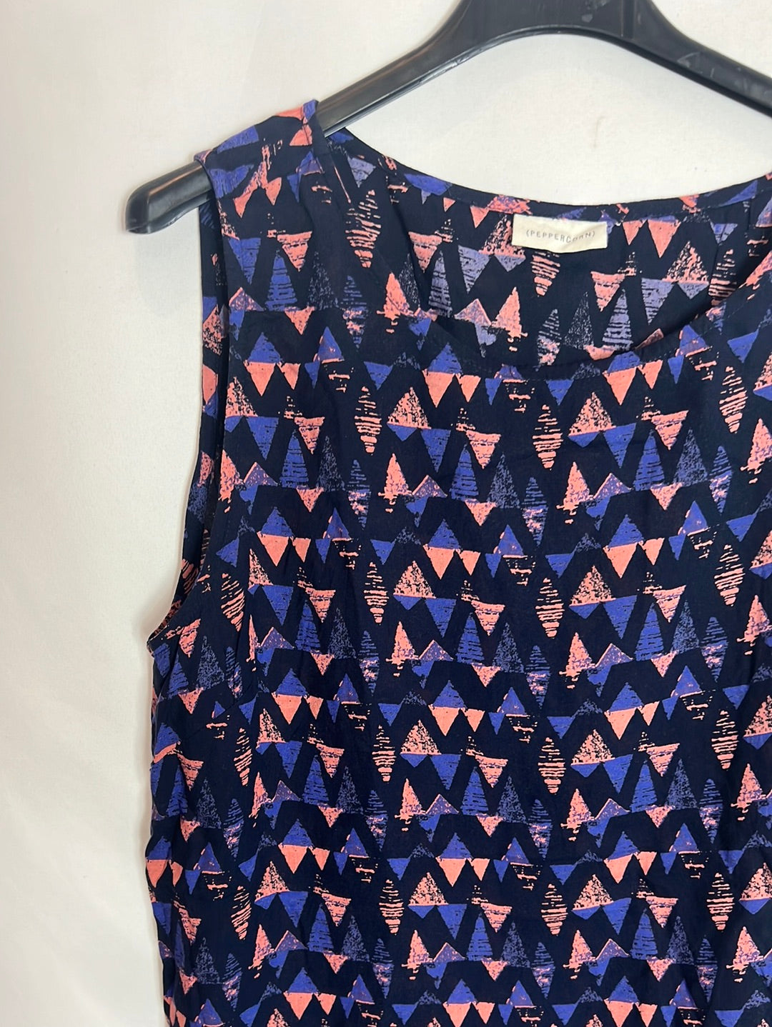 PEPPERCORN. Top estampado fluido TU(L)