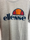 ELLESSE. Camiseta logo gris. T.XS