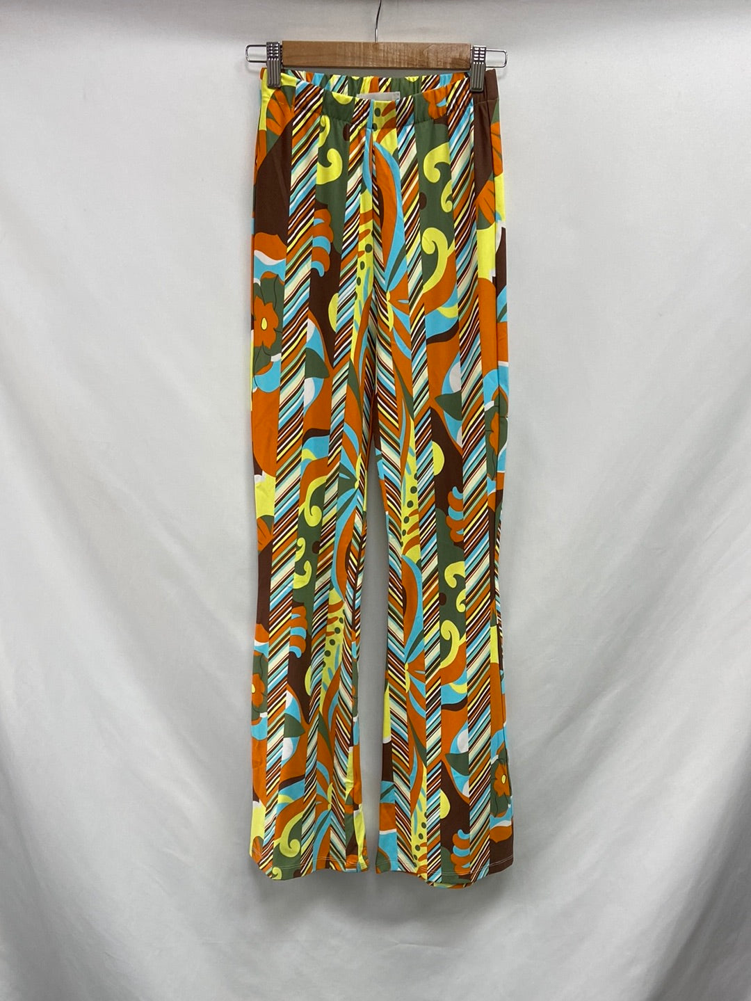 SANTANA DE MORA.Pantalones campana retro T.S