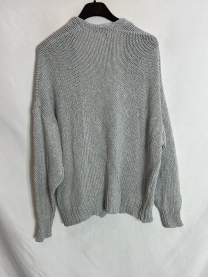 O´LIVIA. Cárdigan gris T.S/M