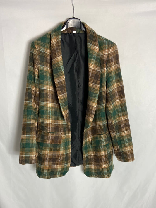 OTHERS. Ts checked blazer