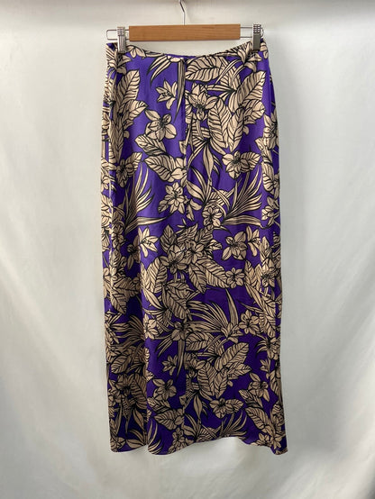 ROBERTO TORRETTA.Long printed skirt T.36