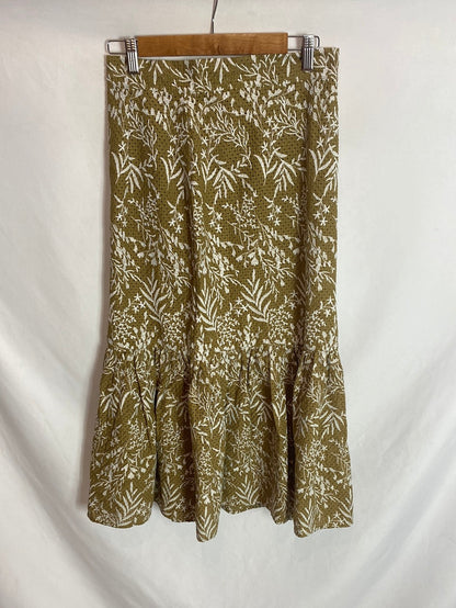 ZARA. Die-cut midi skirt Tm