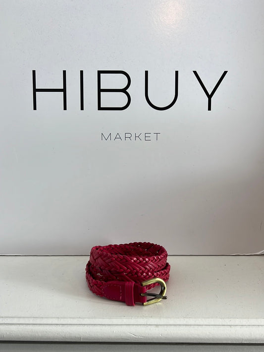 OTHERS. Pink braided belt. Size 110 cm
