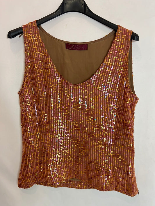 OTHERS. Caldeara sequin top. T 40