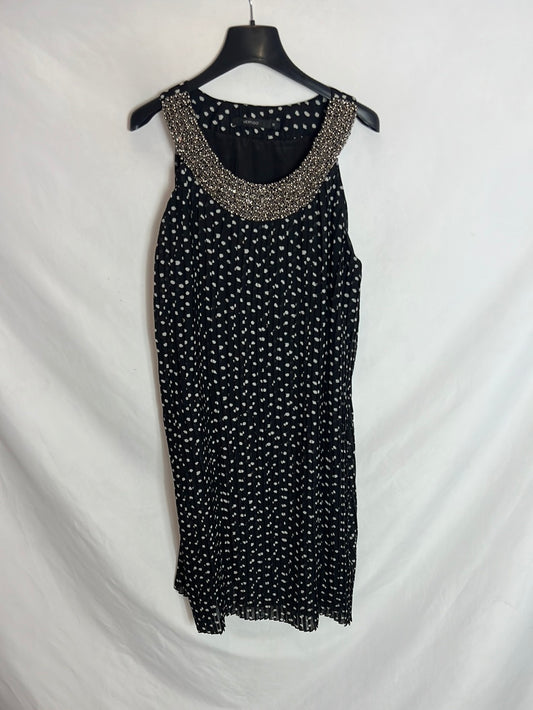 VERTIGO. Vestido corto fluido. T.M