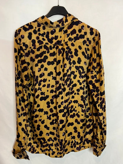 INTROPY. Flowing printed blouse. T 40