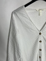 H&M. Camisa blanca. T34