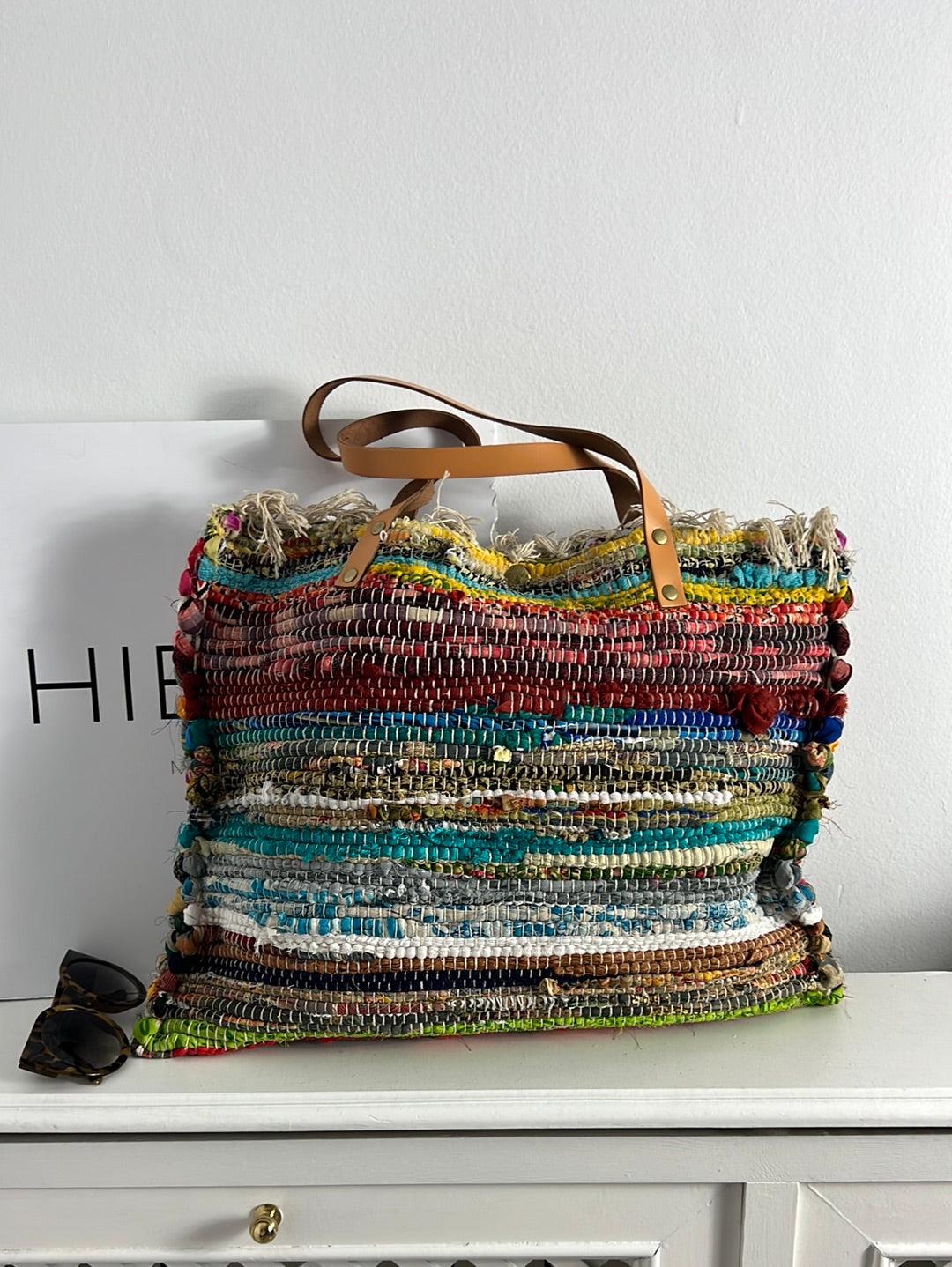 OTRAS. Bolso shopper colores textura