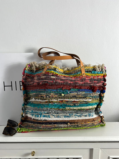 OTRAS. Bolso shopper colores textura