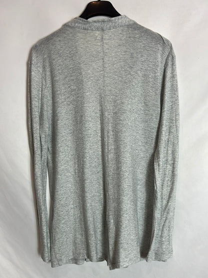 AMERICAN VINTAGE. Fine heather gray cardigan. TS