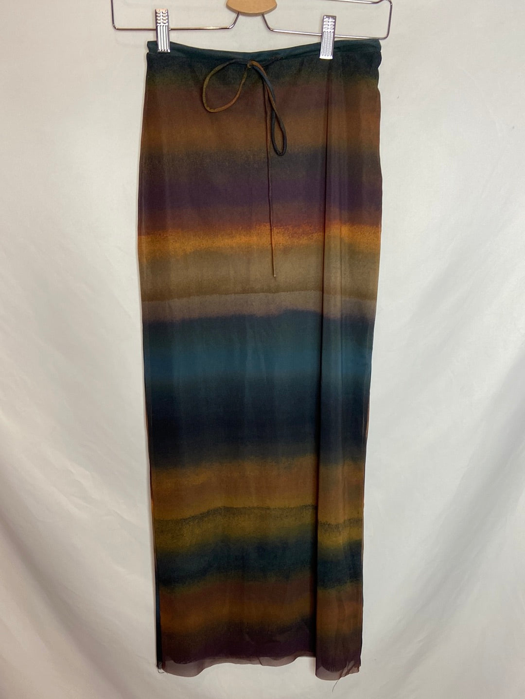 ZARA. Printed long skirt. Size XS