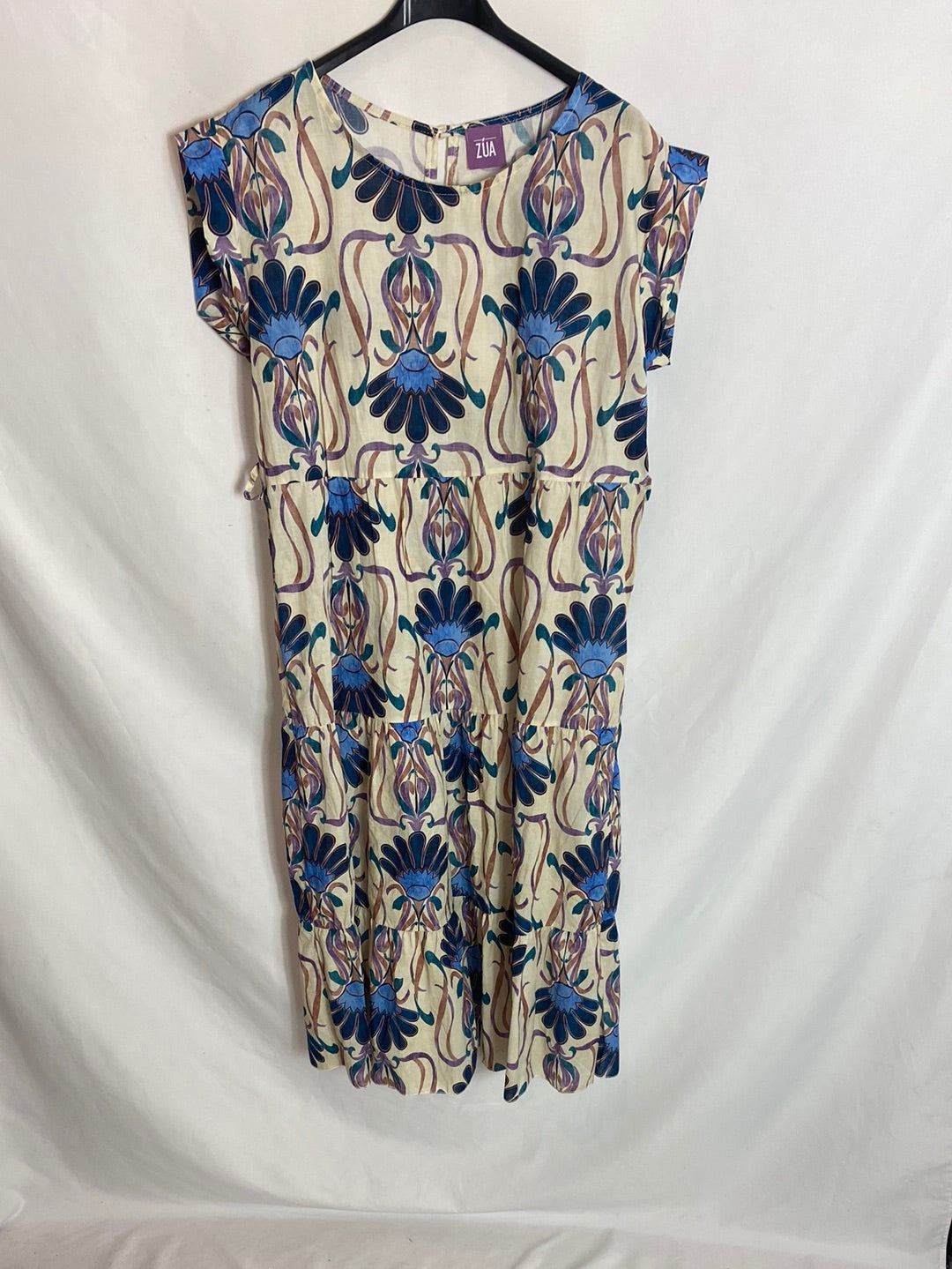 ZUA. Printed midi dress. YOU