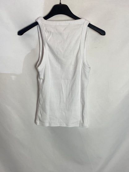 ZARA. White halterneck top. Ts