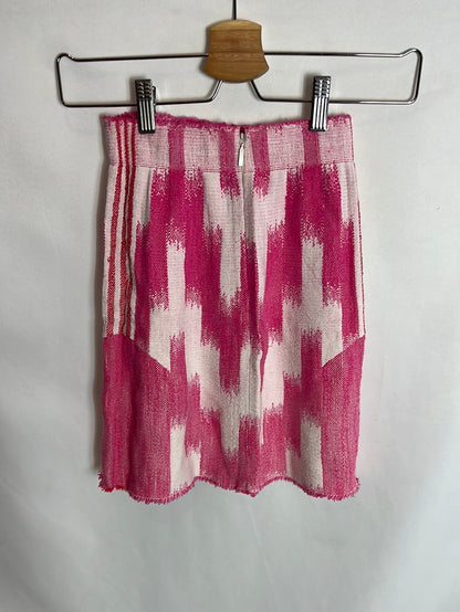 MAROLA. Falda corta rosas T.s