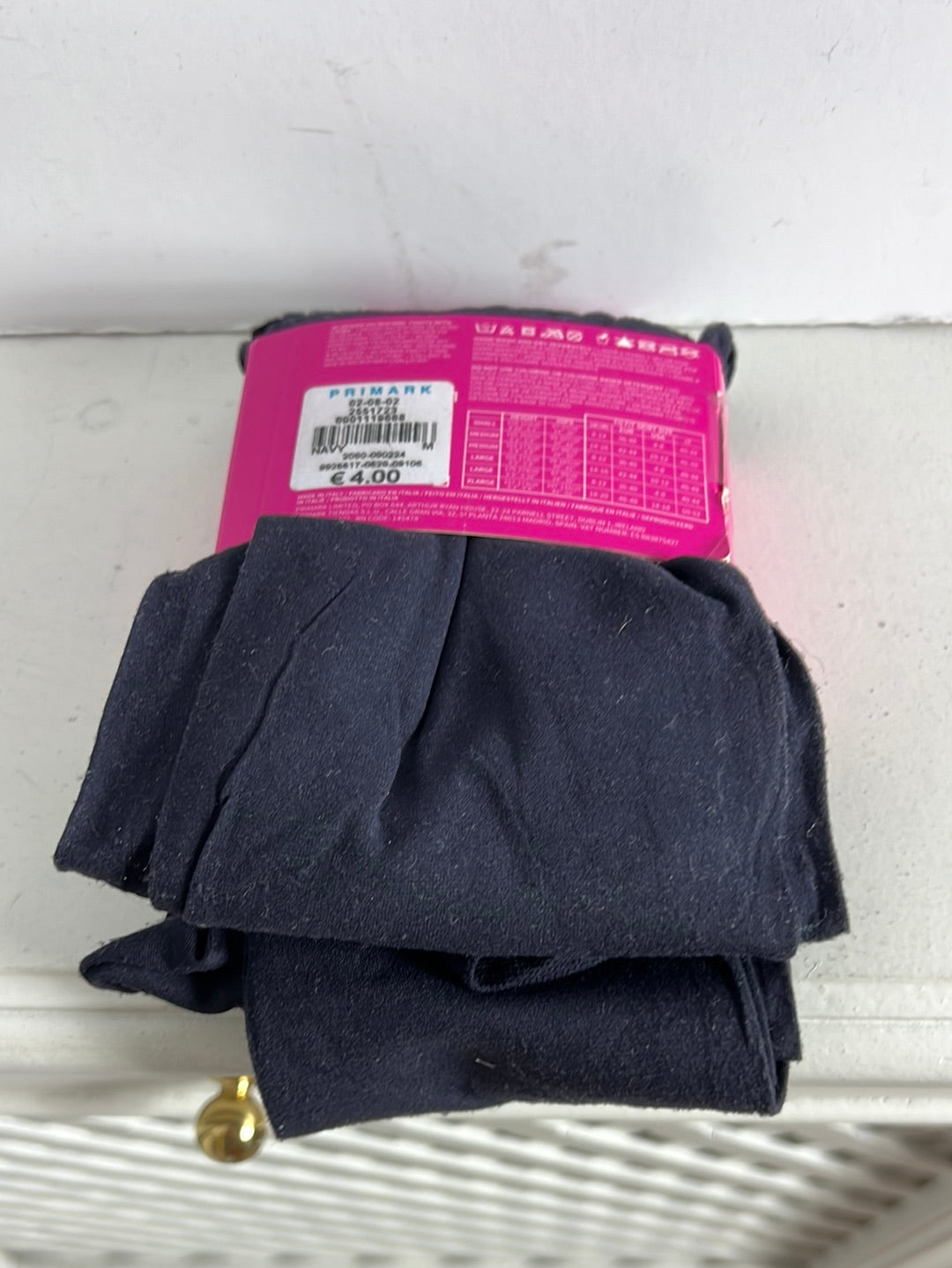 PRIMARK. Pack 3 pares de medias azules. T M