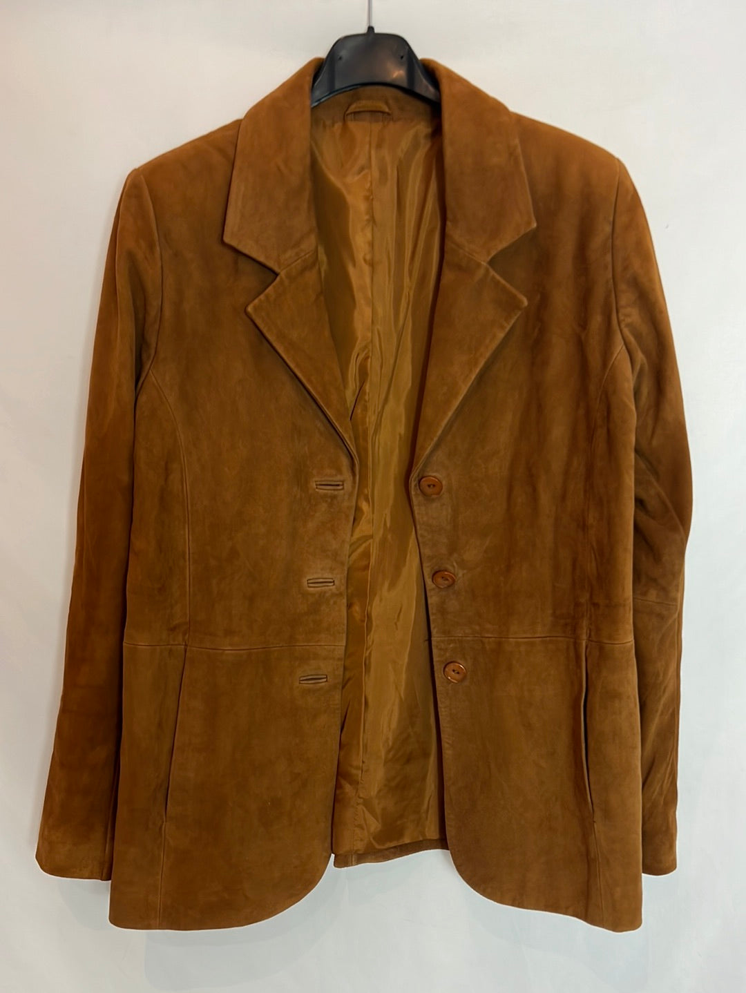 OTHERS. Vintage camel leather jacket. Size 44 (tare)