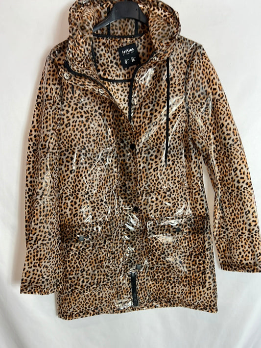 LEFTIES. Chubasquero impermeable print T.s