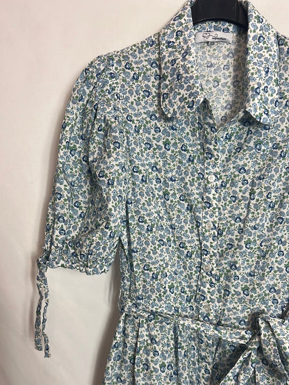 MUYCASTIÑEIRA. Vestido largo flores. T XS