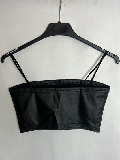 OTRAS. Top básico polipiel. T.xs