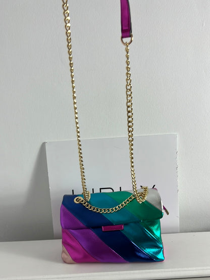 OTRAS. Bolso multicolor metálico