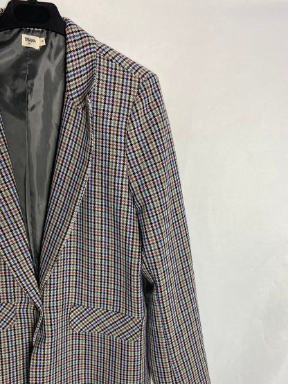 TRIANA BY C. Houndstooth blazer Ts