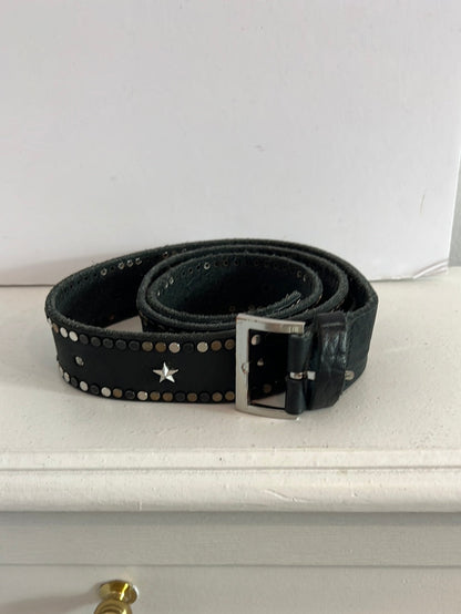ZADIG&amp;VOLTAIRE. Black studded leather belt. Size 95
