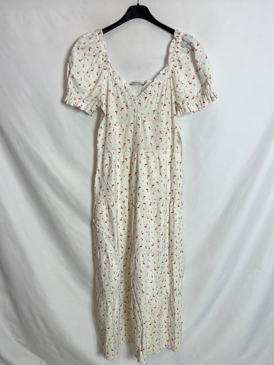 Long floral dress T.xs