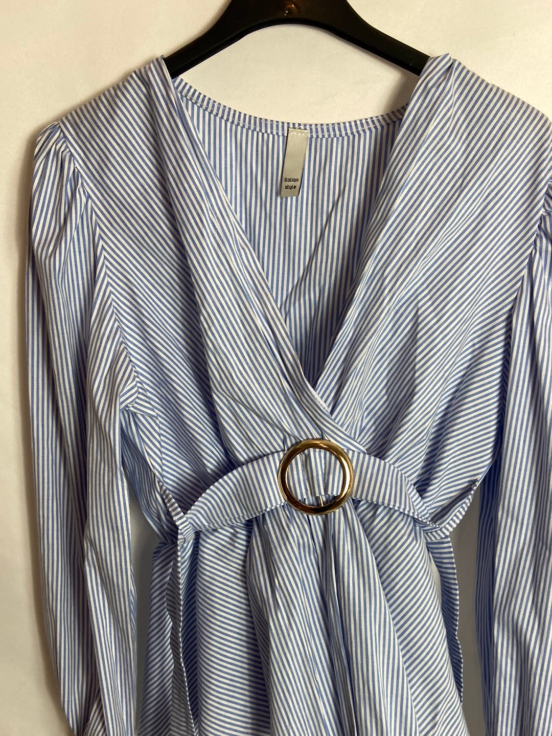 OTHER. Striped top with buckle detail TS/M