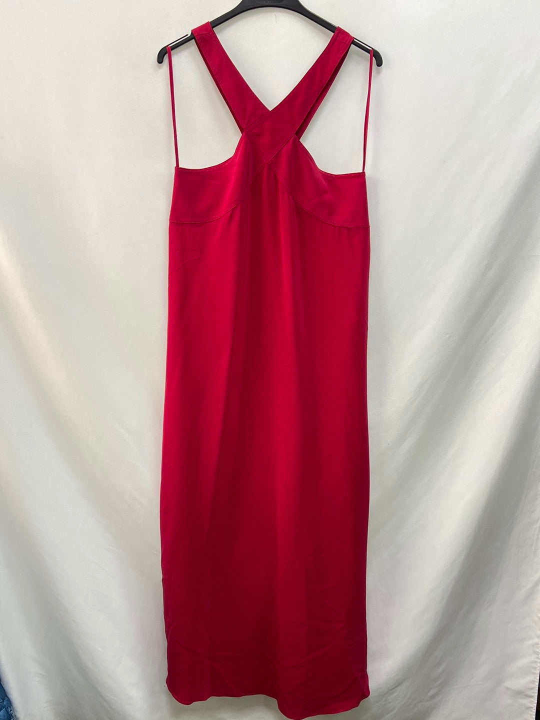 ASPESI.Vestido seda largo buganvilla T.38