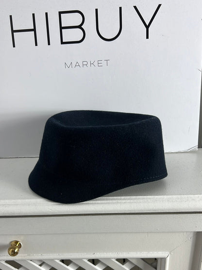 BIMBA Y LOLA. Gorra lana azul oscuro. T M