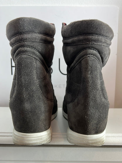 MARC JACOBS. Botines deportivos cuña interior. T 40