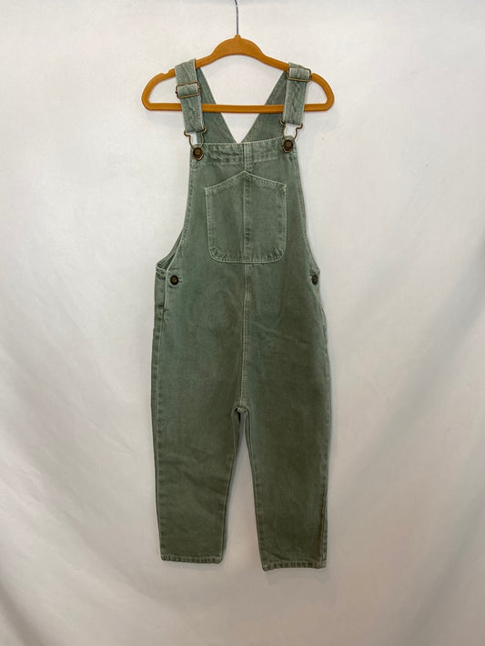 ZARA. Green denim dungarees, size 2-3 years