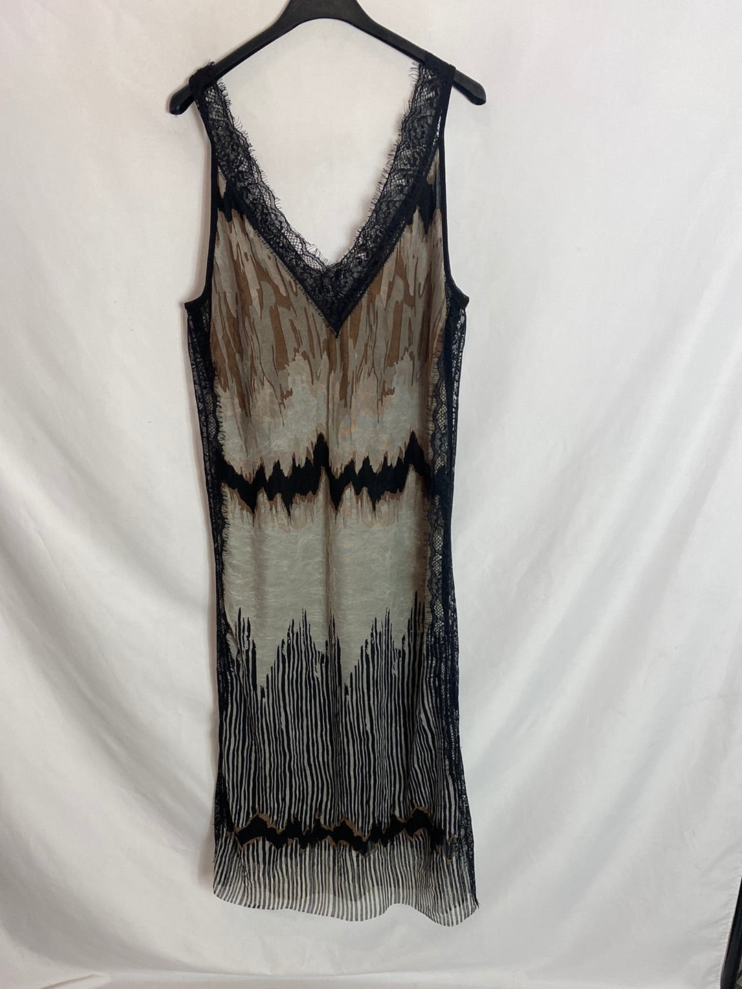 ZARA. TS midi slip dress