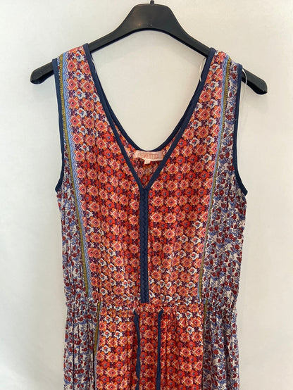 CLEMENTINA. Vestido largo multiestampado T.M