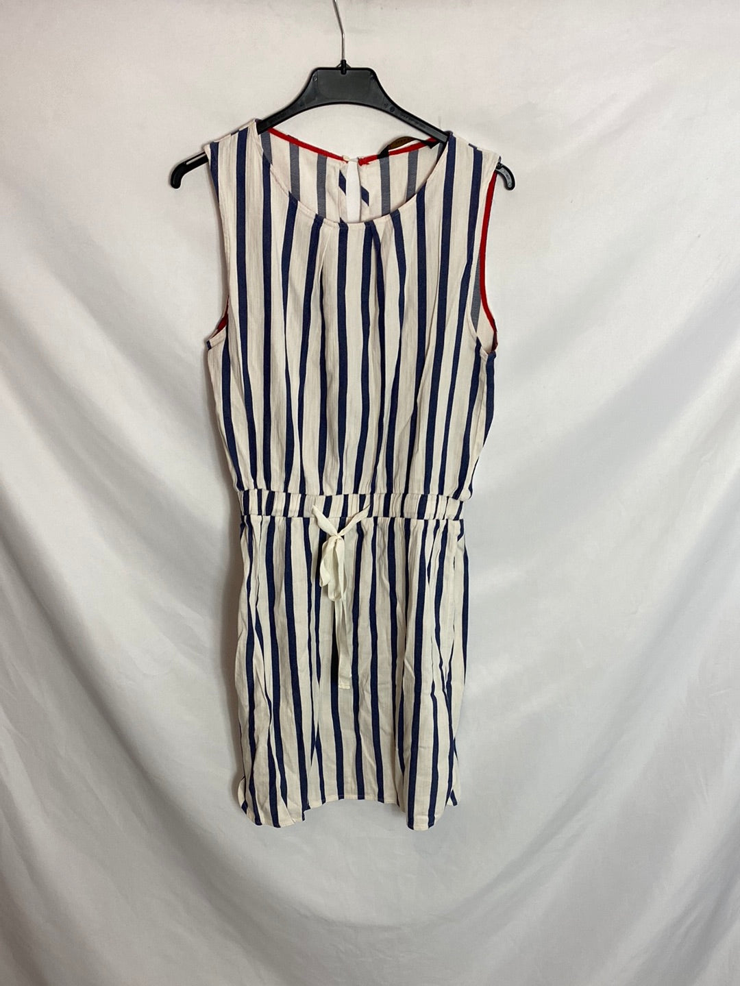 ZARA. Striped dress with adjustable waist. TS 