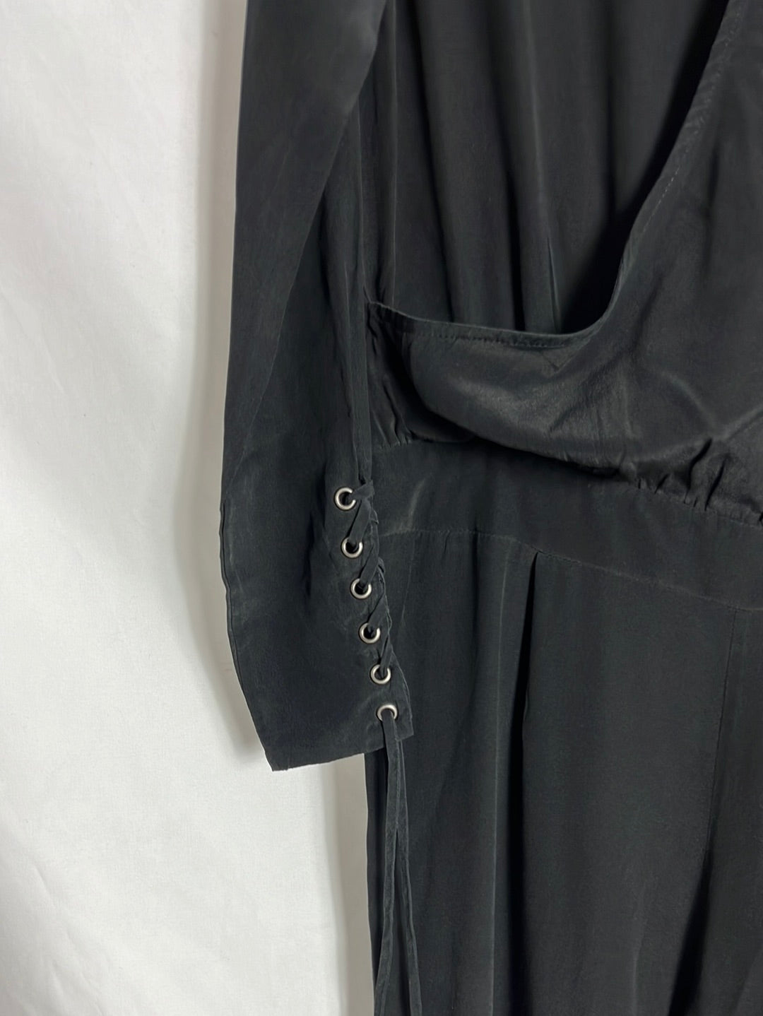 BELAIR. Mono largo azul oscuro fluido. T 1 (S)