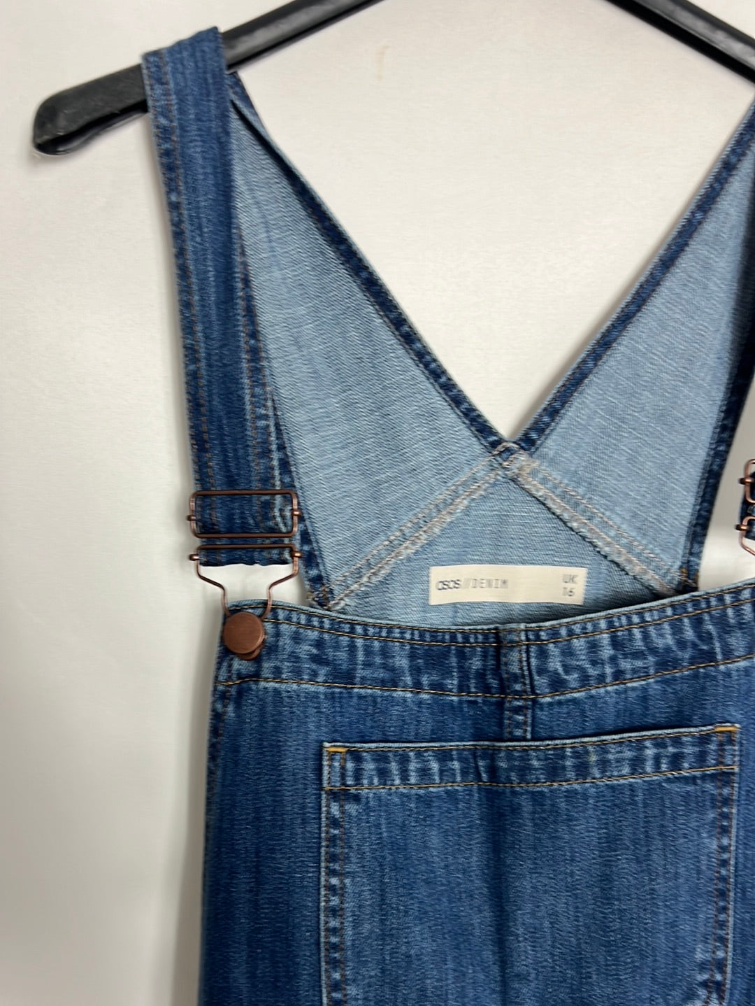 ASOS. Peto vaquero largo. T 44