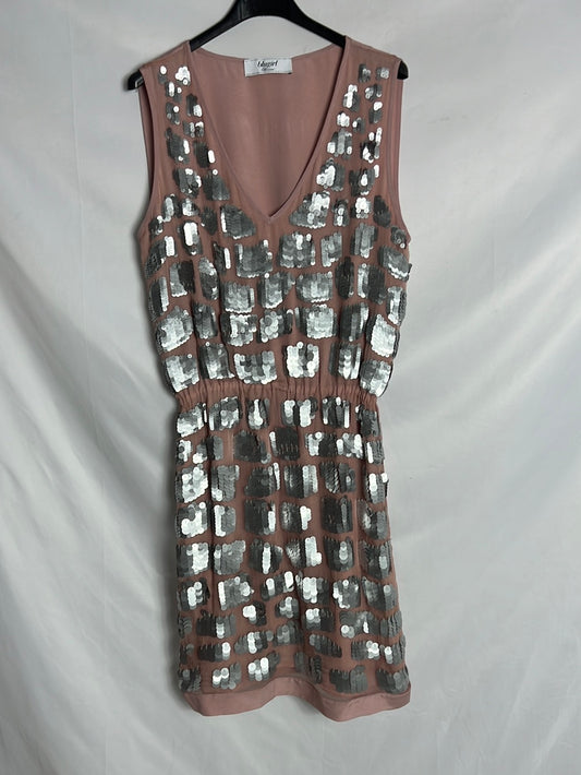 BLUGIRL. Pink sequin dress size 36