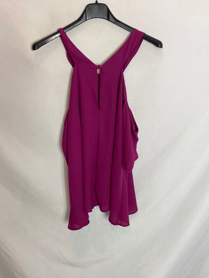 ASOS. Blusa cuello halter hombros descubiertos. T.XS