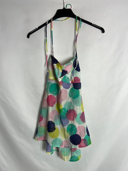 ROXY. Top lunares colores. T M