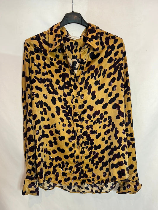 INTROPY. Flowing printed blouse. T 40