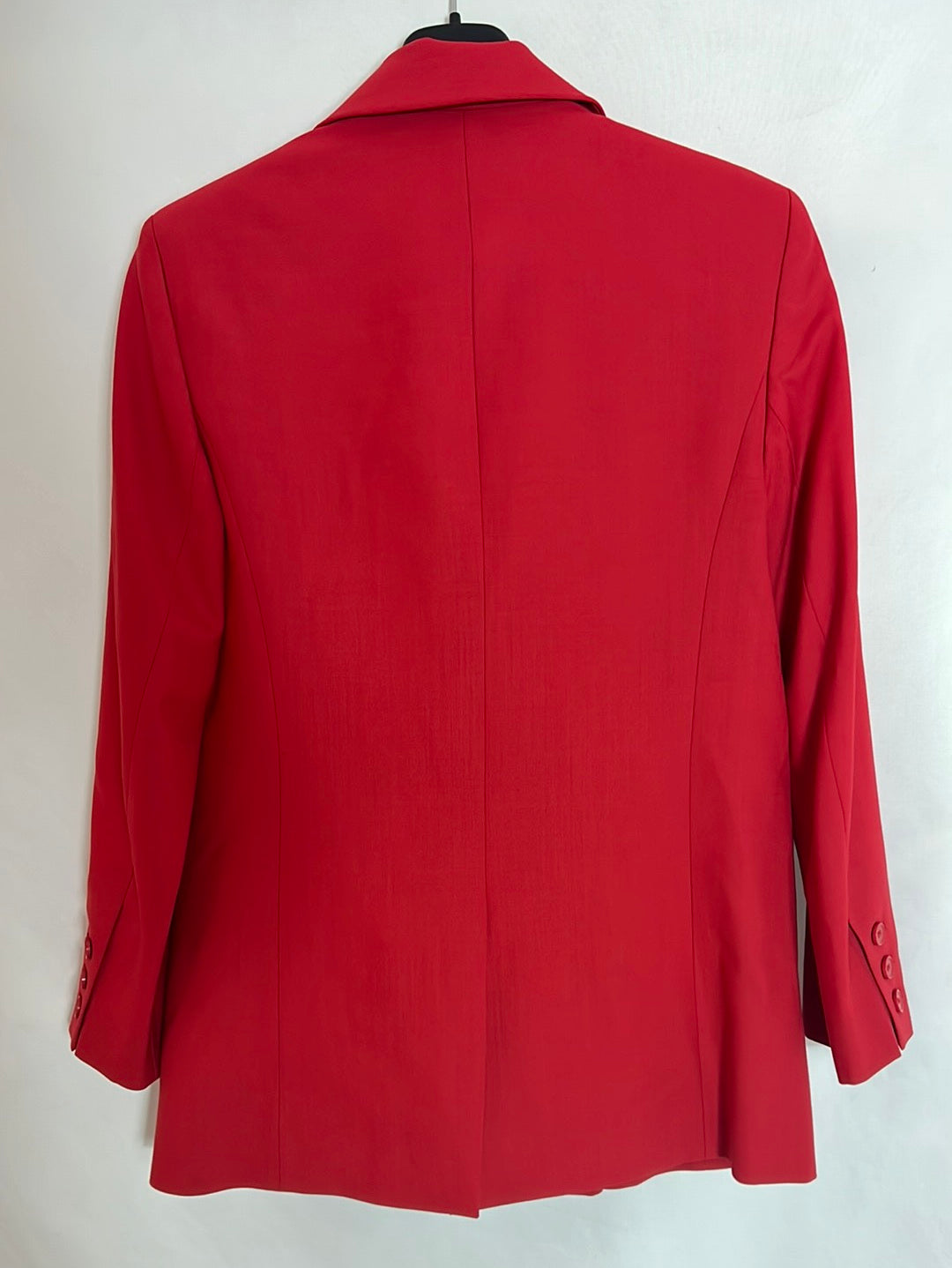 &amp;OTHER STORIES. Red double-breasted blazer with wool S 36