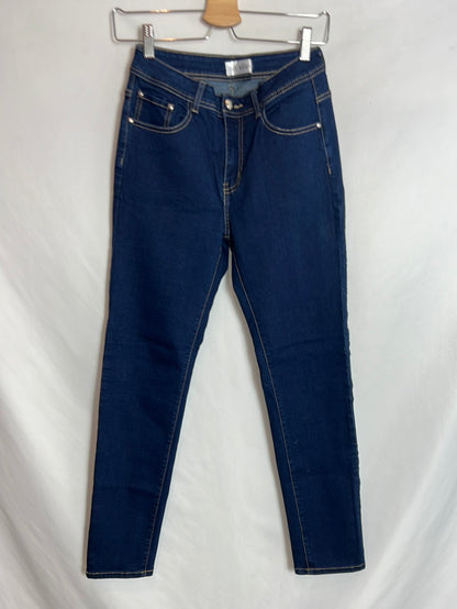 BY MÖMA. Dark skinny denim pants. Size 38