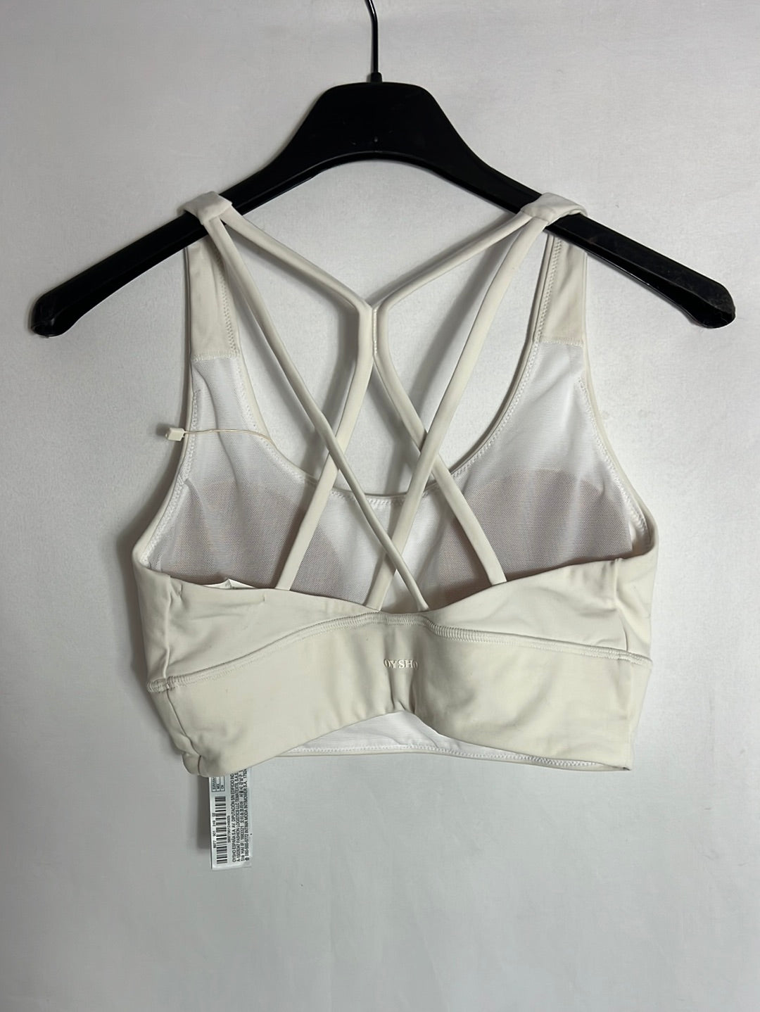 OYSHO. Top deportivo blanco. T S