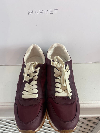 PARFOIS. Zapatillas burdeos T.38