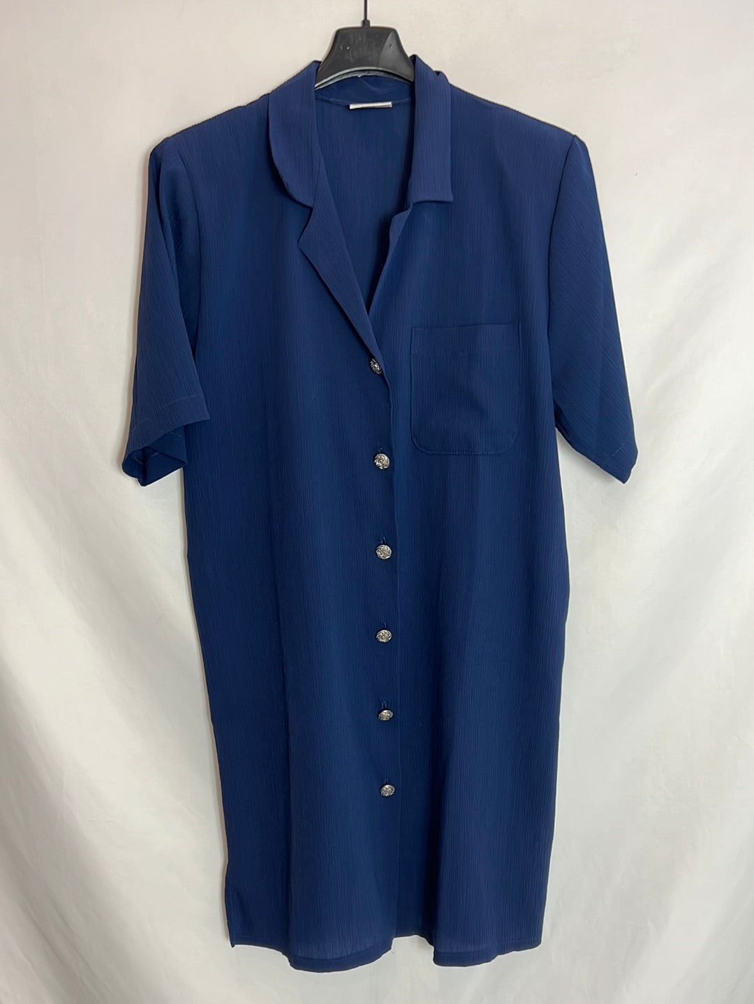 EGATEX. Vestido azul vintage T.s